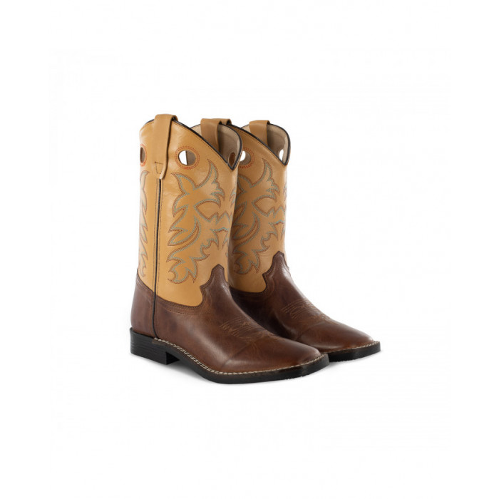 Stivali Monta Western  Stivali Western Bimbo Modello Square Brown\cognac 93,03 €