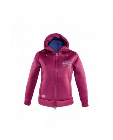 Bomber e Felpe Monta Western  Felpa Termica Donna Modello Arizona Color Burgundy 149,59 €