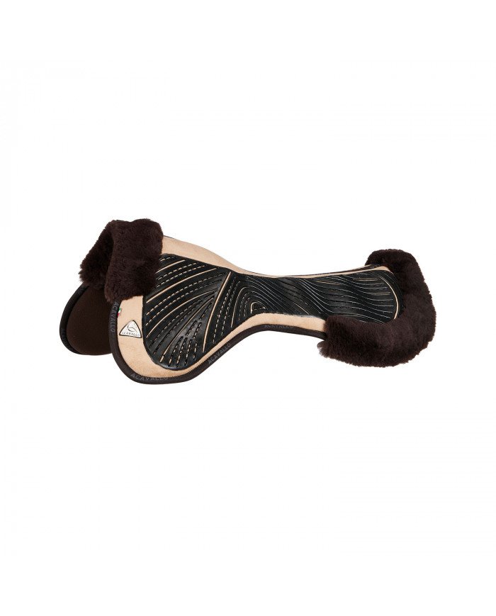 Selle de dressage anglaise en mousse à mémoire et grip gel Spacer 3D