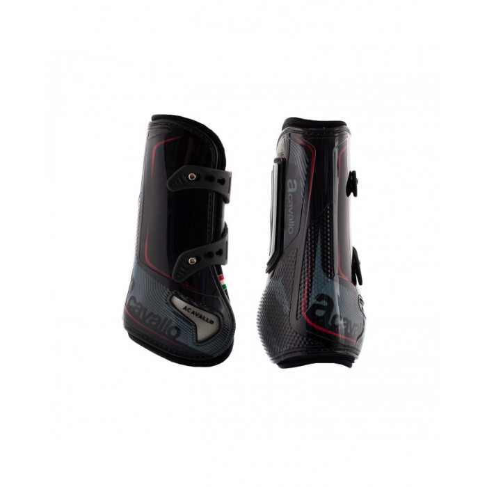 Feltlock boots and knuckles  Acavallo Serigraphed Opera Front Boots With Elasticated Stud Fastening Gel Lined 124,51 €