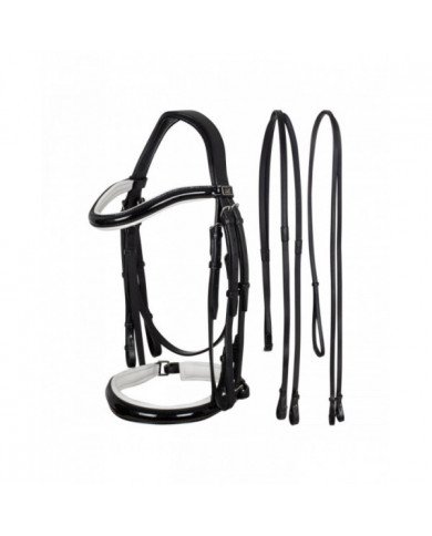 Bridles Dressage Bridle Padded White 92,21&nbsp;€