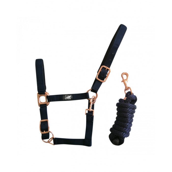 halter Rose Gold Line Nylon Halter + Lead 24,51&nbsp;€