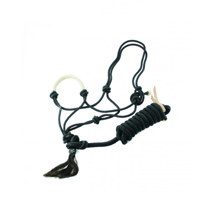 Cavezze Monta Western  Cavezza Annodata C rawhide E Crine Lunghina 31,89 €