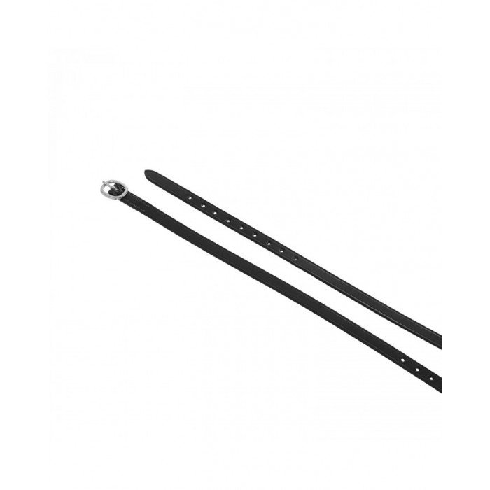 Lot De 2 Sangles D’éperons En Cuir Synthétique – Réglables Avec Boucle Métal, Pour équitation Ou Moto
