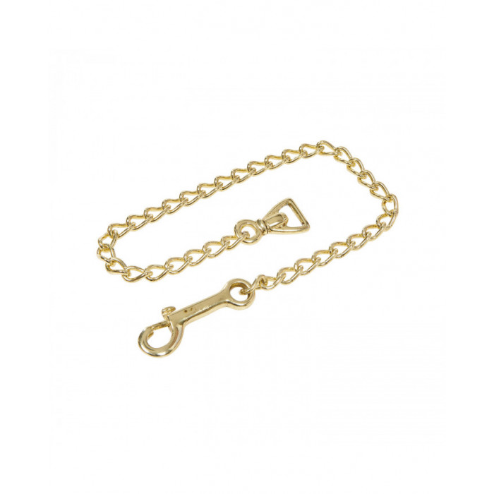 Ramal  Correa de cuero con cadena de latón 38,77 € Ramal  Correa de cuero con cadena de latón 38,77 €