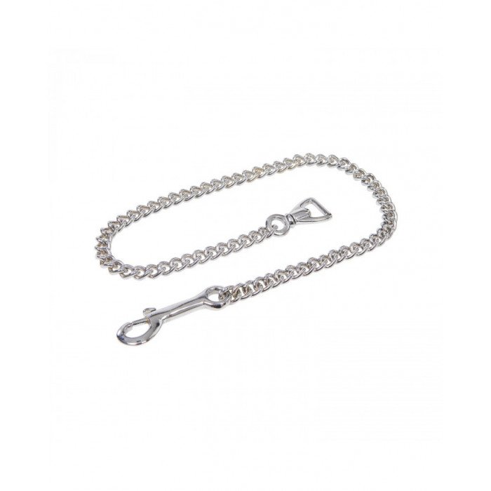 Ramal Chumbo de couro com corrente de prata 38,77&nbsp;€