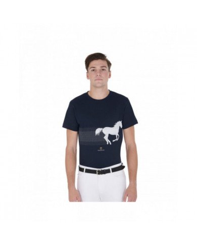 T-shirt Uomo Monta Inglese  Man Horse Pois T shirt 39,34 €