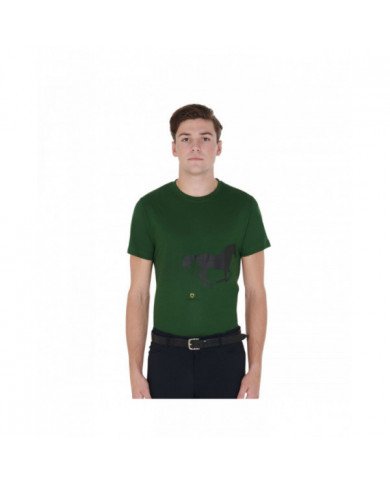 T-shirt Uomo Monta Inglese  Man Horse Pois T shirt 39,34 €