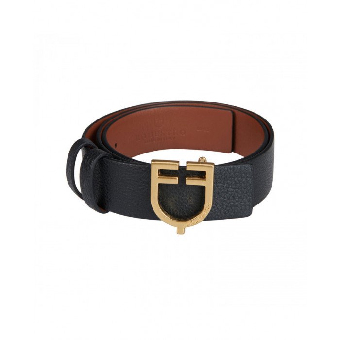 Cinturones  Cinturón de piel lisa de doble cara con hebilla con logo 86,07 €