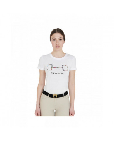 T-shirt  Women's Slim Fit T-shirt With Snaffle Bit 39,34 € T-shirt  Women's Slim Fit T-shirt With Snaffle Bit 39,34 €