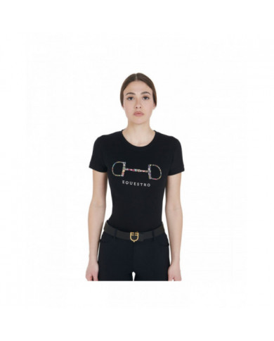 T-shirt  Women's Slim Fit T-shirt With Snaffle Bit 39,34 € T-shirt  Women's Slim Fit T-shirt With Snaffle Bit 39,34 €