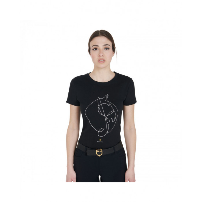 T-Shirt  Linie Pferdefrauen-T-Shirt 39,34 € T-Shirt  Linie Pferdefrauen-T-Shirt 39,34 €