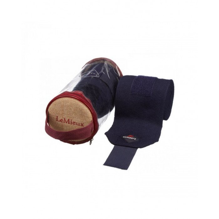 Fasce Monta Inglese Lemieux Stable Bandages Pair Navy 57,30&nbsp;€