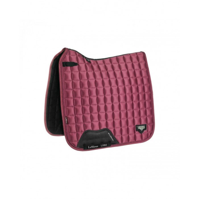 Almofada de Suadouros de adestramento Loire Cetim Classic Dressage Quadrado Rosa Francesa Grande 94,67&nbsp;€
