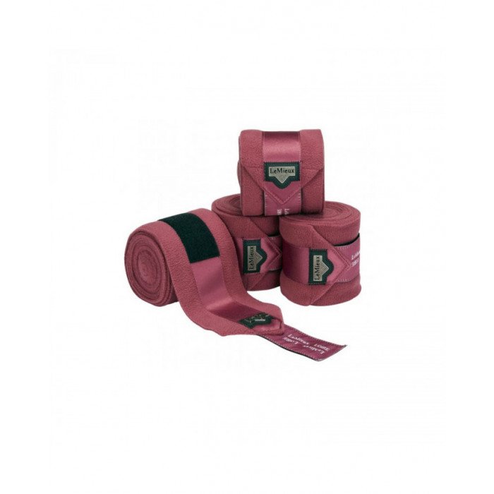 Vendas Vendas de satén tipo polo Loire, color rosa francés, juego grande de 4 45,76&nbsp;€