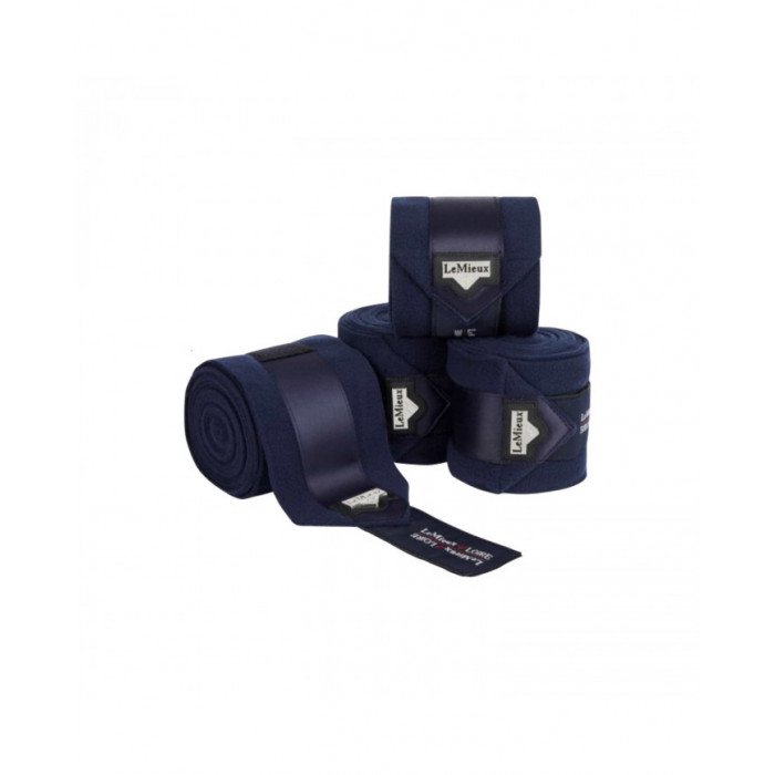 Bandagen Loire Satin Polo Bandagen Navy Pony 4er Set 45,76&nbsp;€