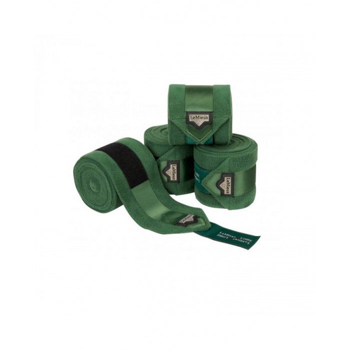 Vendas Vendas de satén para polo Loire, color verde cazador, juego grande de 4 58,11&nbsp;€