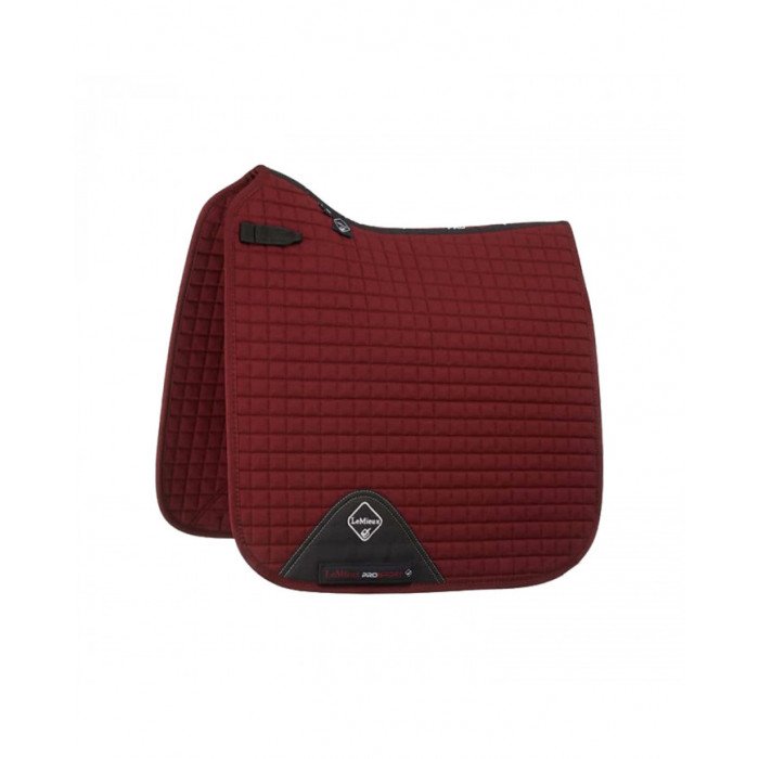 Sattelpads  Dressurquadrat Burgund Großer kurzer Riemen 75,00 €