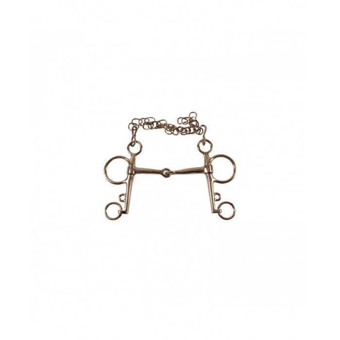 Imboccature Monta Inglese  Pelham Pieno Ferro 47,46 €
