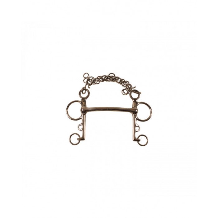 Imboccature Monta Inglese  Pelham Intero Imboccatura Dritta Aste Mobili 30,74 €