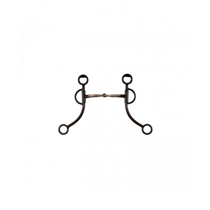 Mors  Western Bit Black Iron Embouchure en acier inoxydable Longues tiges 29,43 €