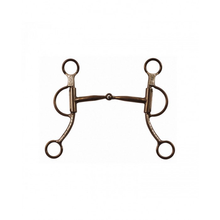 Bits  Western Bit Burnished Iron Short Decorated Rods 41,39 €