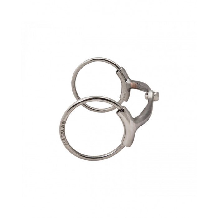 Bits  Bf Anti-collapse Jointed Snaffle Curved Copper Inlays 12mm 75,33 €