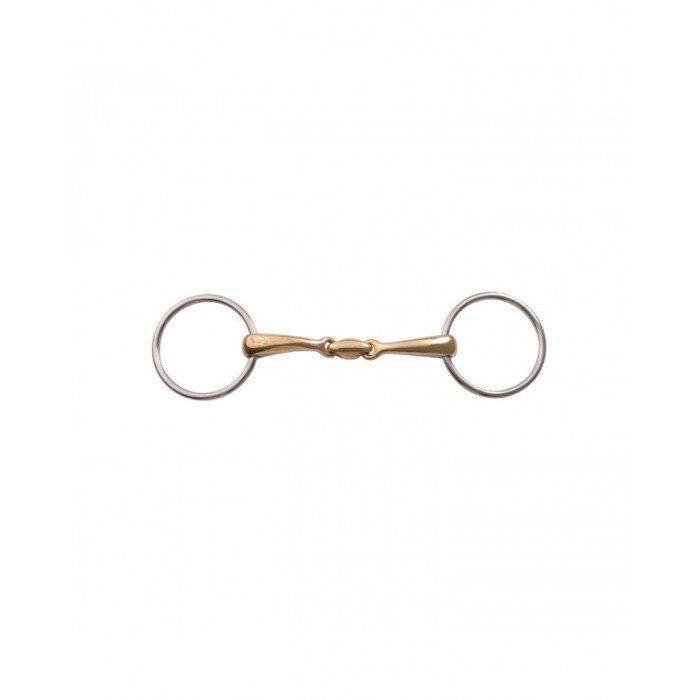 Mors Anneau Lâche Bouche Courbée Double Articulation Courbe Hauteur 11mm Pc Cup 16mm 58,93&nbsp;€