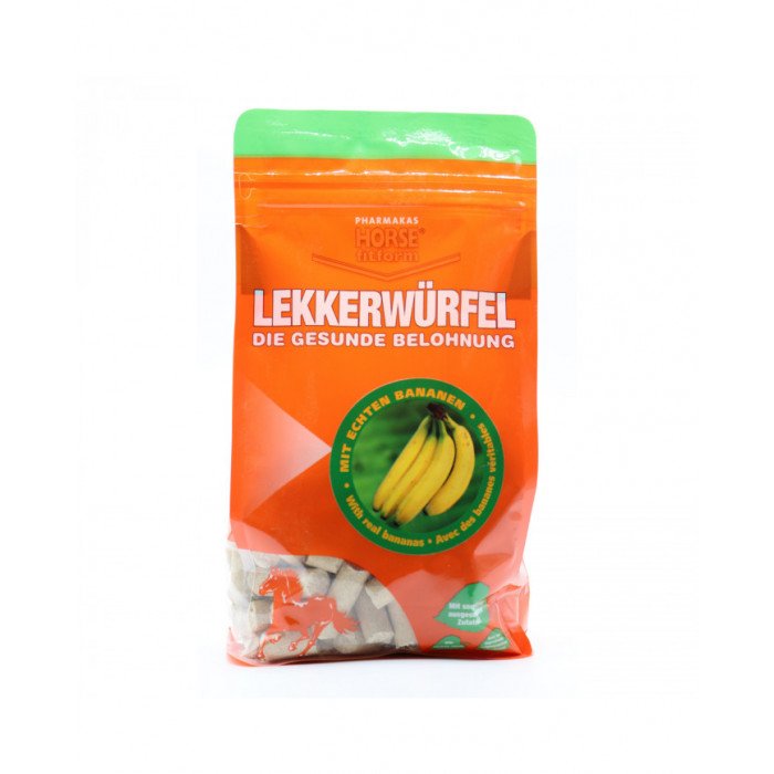 Galletas  Pharmaka Lekkerwurfel Snack Plátano 1 Kg 6,97 €