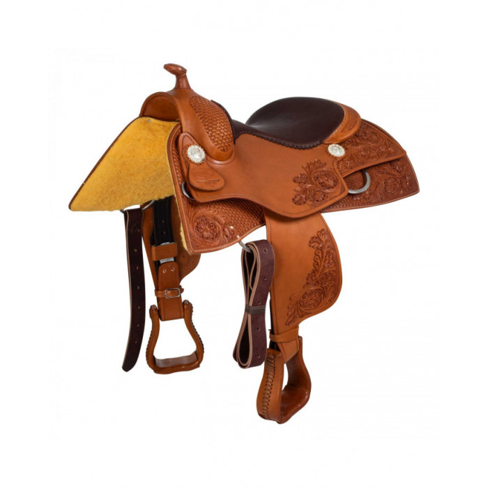 saddle Reining  Team Penner Pool's Flower Tooling saddle 2,00 € saddle Reining  Team Penner Pool's Flower Tooling saddle 2,00 €