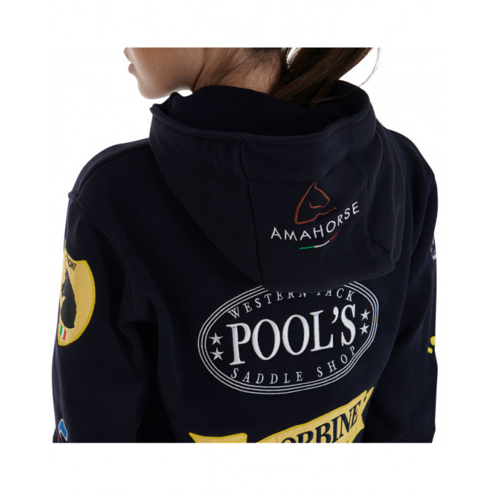 Bomber e Felpe Monta Western  Felpa Unisex Multilogo Pool's 94,67 € Bomber e Felpe Monta Western  Felpa Unisex Multilogo Pool's 94,67 €