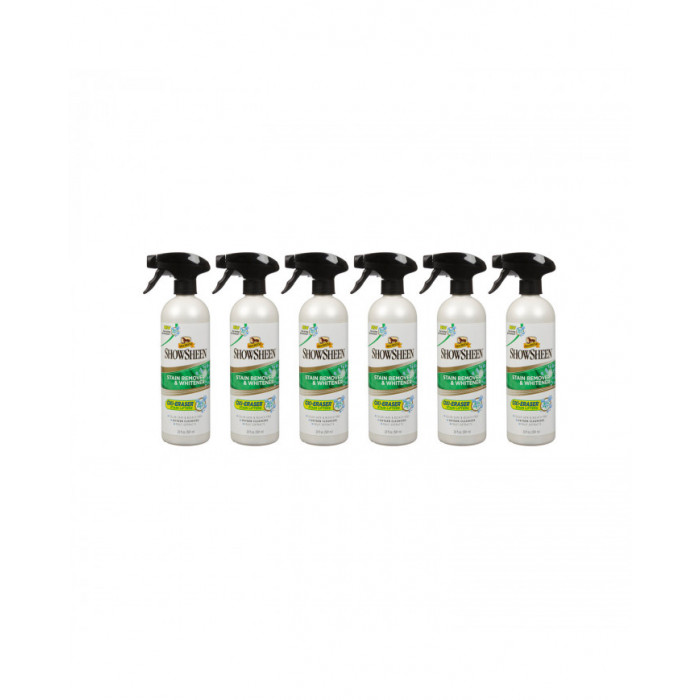 Xampu  Removedor de manchas e branqueador Showsheen 591 ml caixa 6 peças 134,34 € Xampu  Removedor de manchas e branqueador Showsheen 591 ml caixa 6 peças 134,34 €