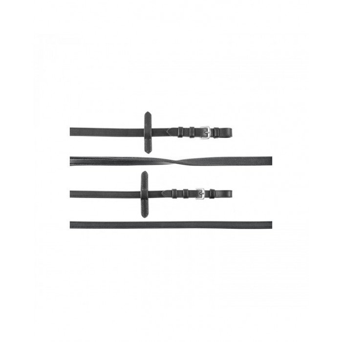 rênes Ensemble rênes doubles de dressage en cuir lisse 54,02&nbsp;€