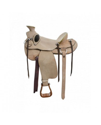 Selle da Lavoro Monta Western  Sella Wade Denver Modello Rough Out 746,31 €