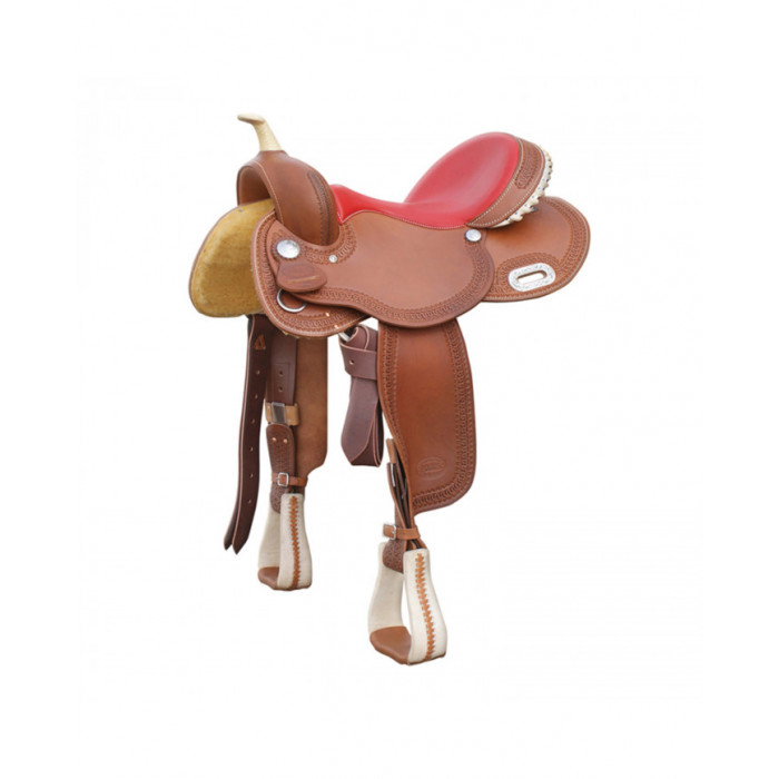 Selle Barrel Monta Western  Sella Barrel Pools Modello Color 5020 Red Seat 994,67 €