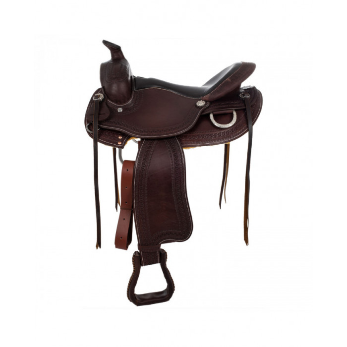 Barrel saddle  Western Saddle Stainless Steel Fitting Grain Leather Flower Stamp 2815 677,46 € Barrel saddle  Western Saddle Stainless Steel Fitting Grain Leather Flower Stamp 2815 677,46 €
