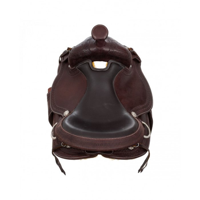 selles baril  Selle Western Acier Inoxydable Raccord Grain Cuir Flower Timbre 2815 677,46 €