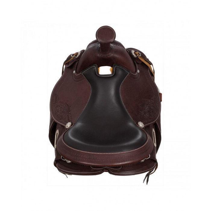 selins barril  Sela Ocidental Sela Aço Inoxidável Selo Cobra Couro Grain 2817 685,16 €