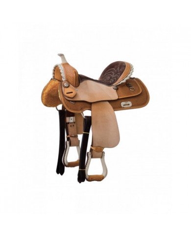 Barrel saddle  Arabian Square Skirt With Colored Seat Denver Saddle 785,98 €