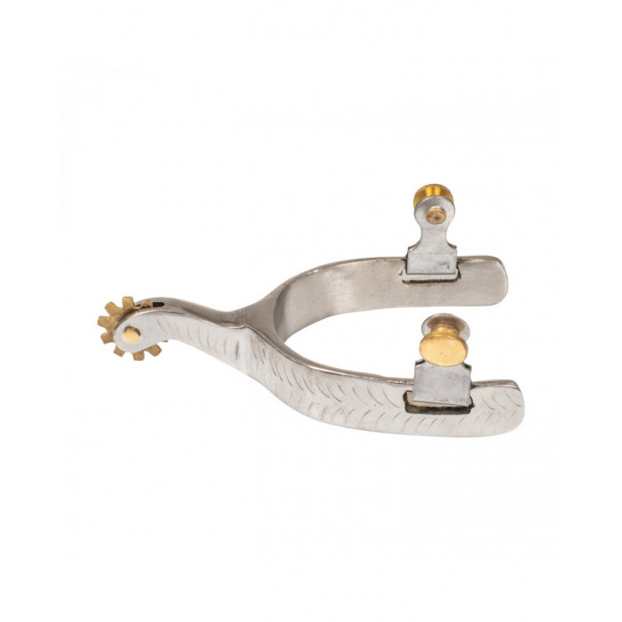 éperon et pièces de rechange  Éperons Western éperon inoxydable usinés 26,64 € éperon et pièces de rechange  Éperons Western éperon inoxydable usinés 26,64 €