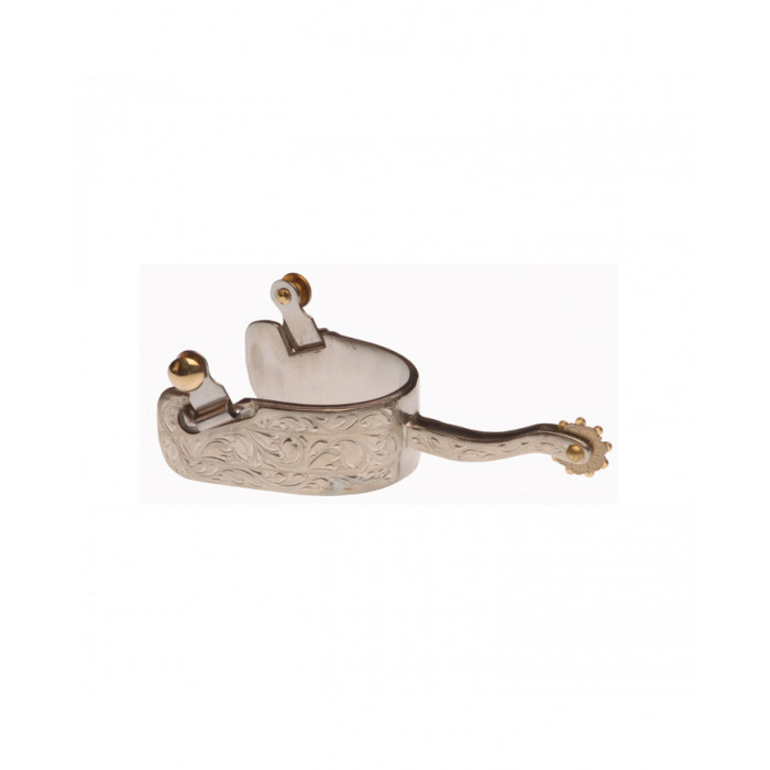 éperon et pièces de rechange  Larges éperons western éperon inoxydable décorés 43,03 € éperon et pièces de rechange  Larges éperons western éperon inoxydable décorés 43,03 €