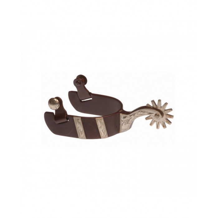 Sporen und Ersatzteile  Dunkel Sporen Westernsporen-Edelstahleinsätze 49,92 €