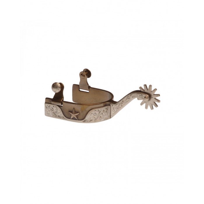 éperon et pièces de rechange  éperon western brunis clair Stella 55,66 €