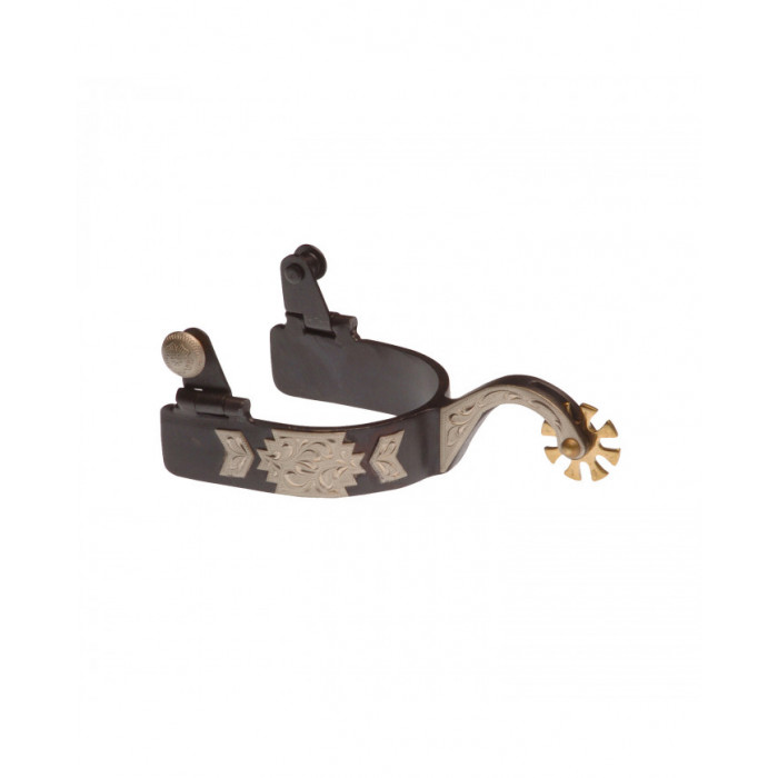 éperon et pièces de rechange  éperon Western Noir Décoration Fleurs 47,13 € éperon et pièces de rechange  éperon Western Noir Décoration Fleurs 47,13 €