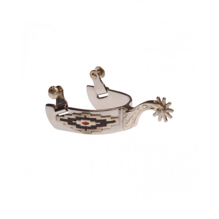 éperon et pièces de rechange  Décorations Western Inox éperon Navajo 58,11 €