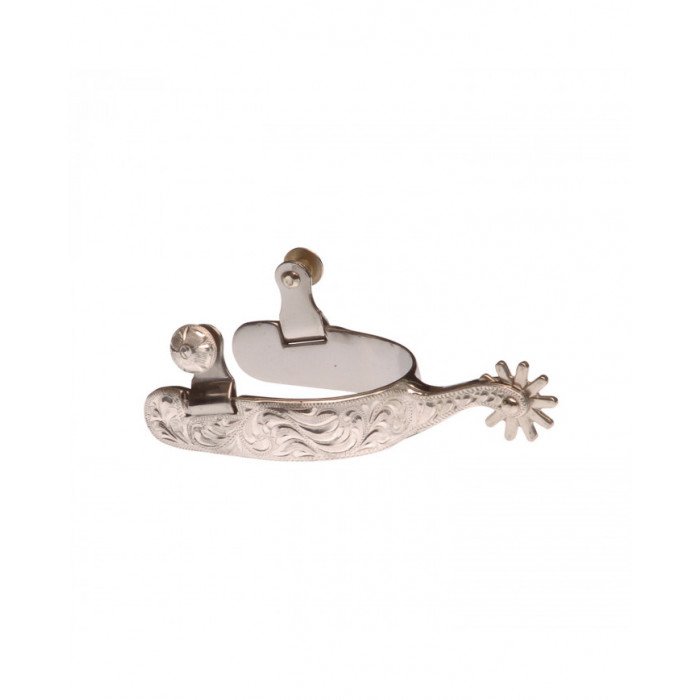 éperon et pièces de rechange  Western Inox éperon Fleurs Étroites 72,54 €