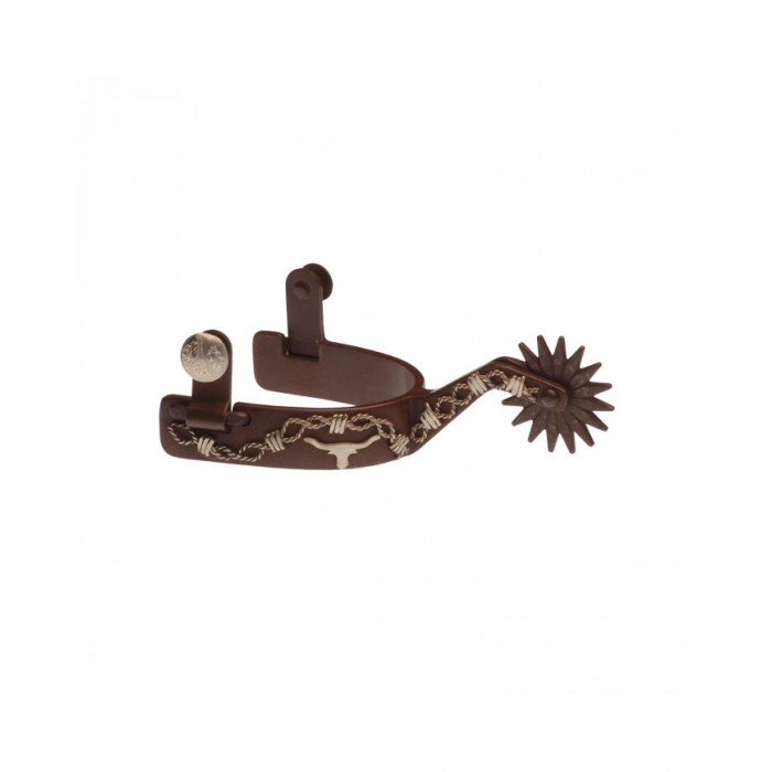 éperon et pièces de rechange  éperon Western Étroits Brunis Barbewire 54,02 € éperon et pièces de rechange  éperon Western Étroits Brunis Barbewire 54,02 €