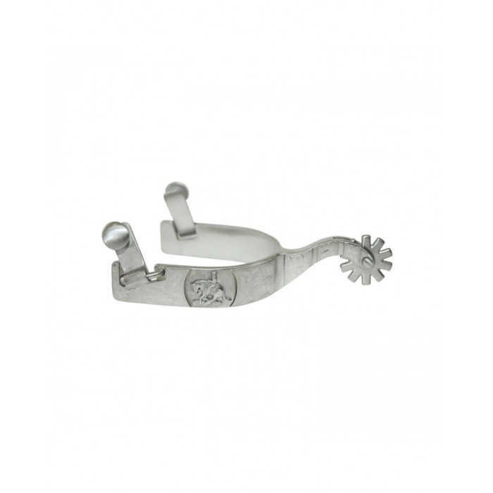 éperon et pièces de rechange  Western éperon Satin Reining usiné 58,11 € éperon et pièces de rechange  Western éperon Satin Reining usiné 58,11 €