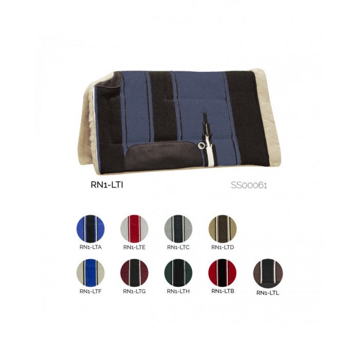 Suadouros  Almofada de sela aberta de cernelha de lã pura ocidental Suadouros 70,08 €