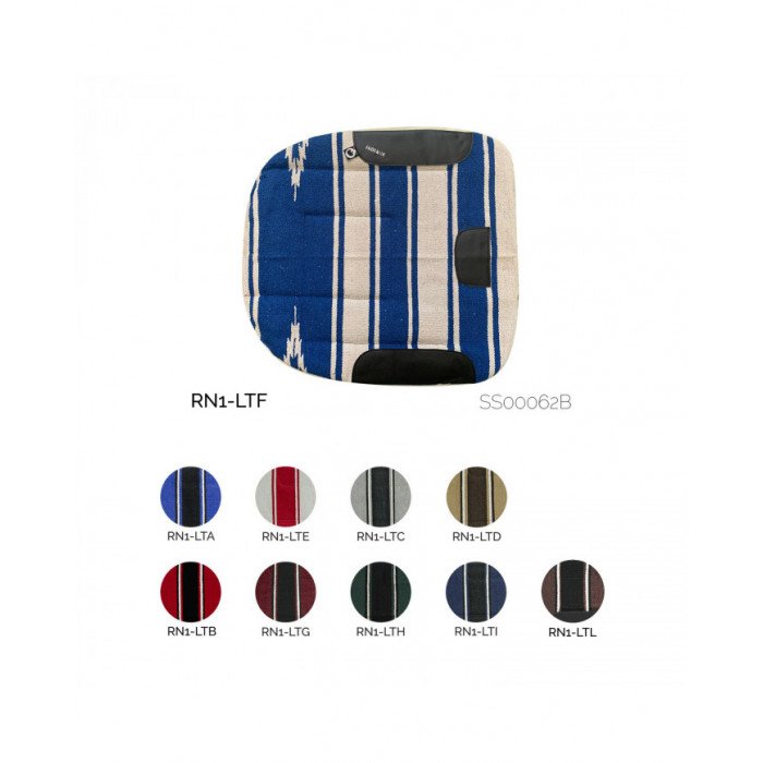 Tapis de Tapis de selle baril Tapis de selle synthétique Western Barrel Navajo 48,28&nbsp;€